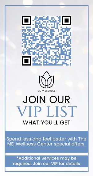 Join the VIP List of The MD Wellness Center in Tomball, TX